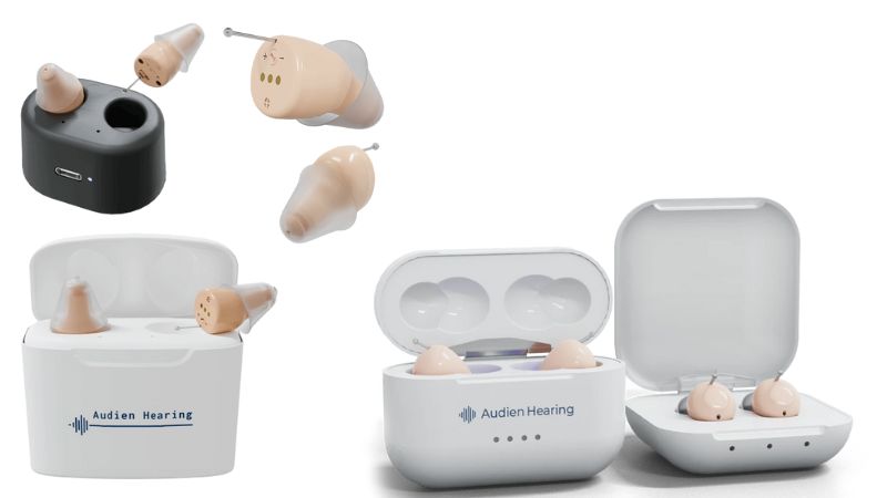 audien atom and atom 2 design comparison
