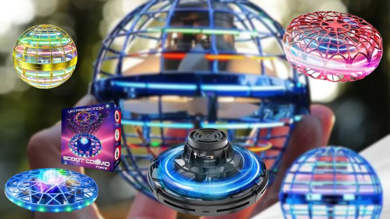 best flying orbs and fidget spinners