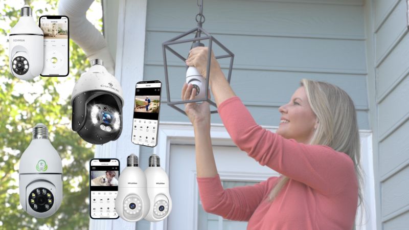 best light socket security cameras