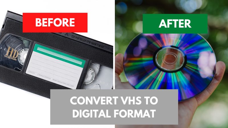 converting vhs to digital