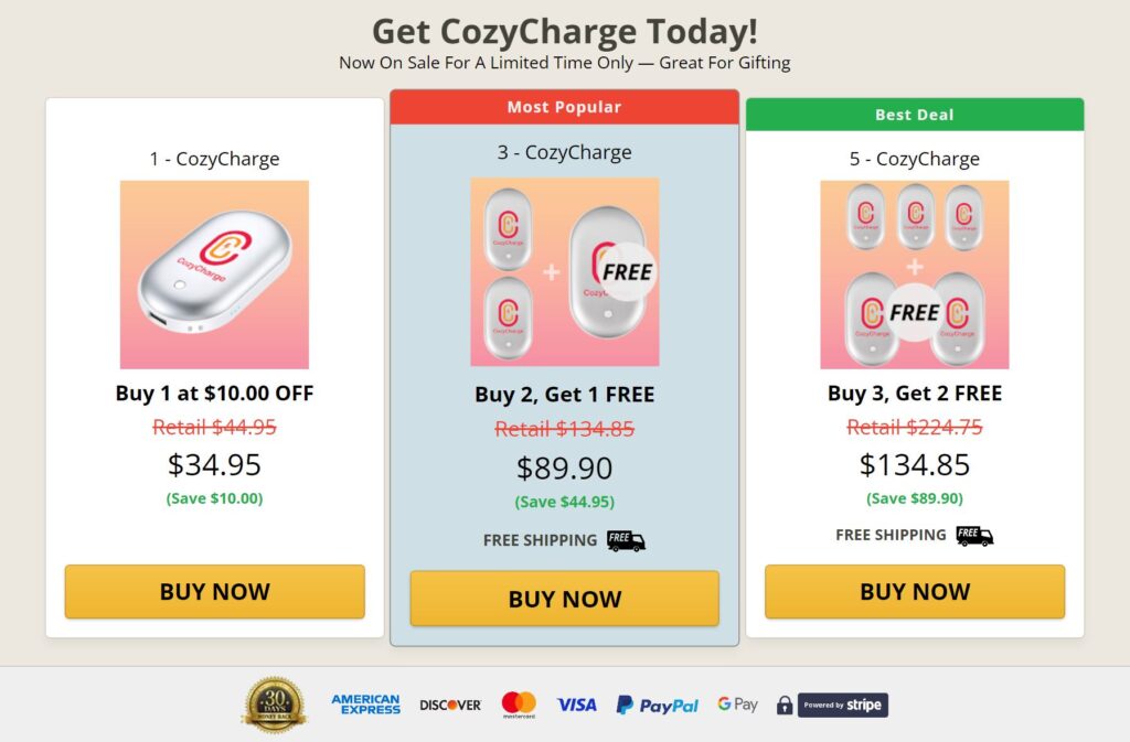 cozycharge cart