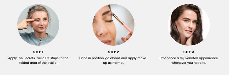How to use Eye Secrets Eyelid Lift