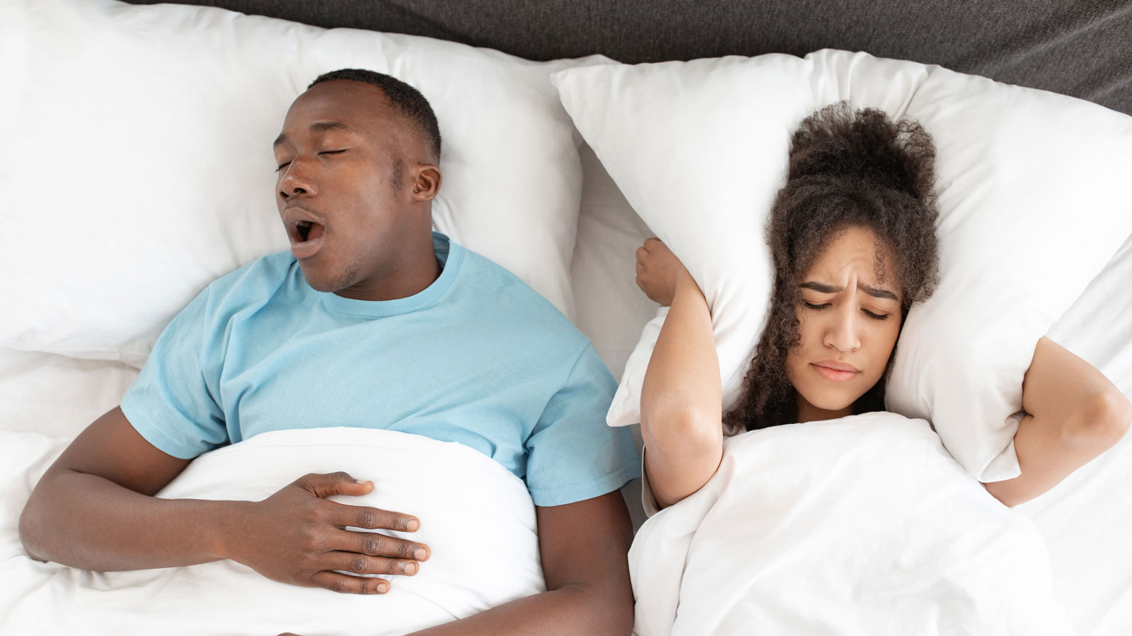 family-problems-apnea-and-insomnia-due-spouse-snoring