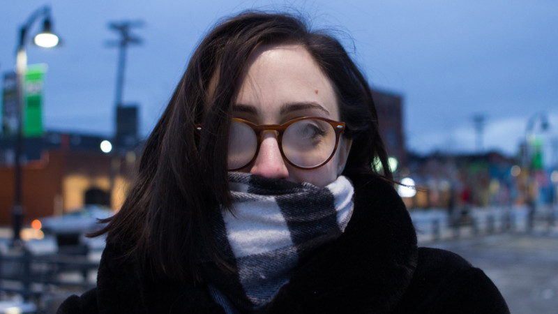 foggy eyeglasses