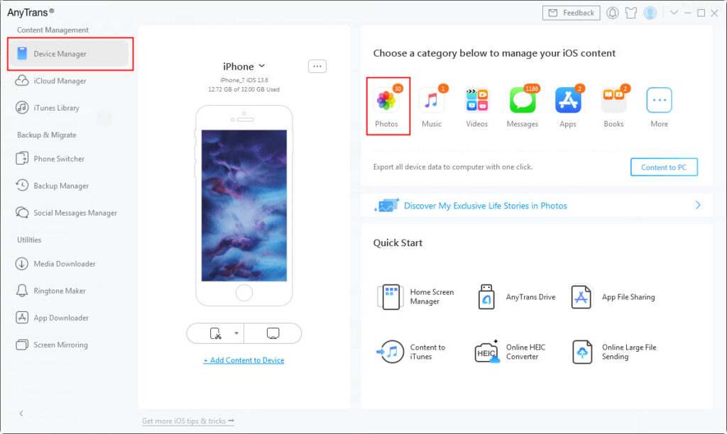 Transferring Photos from iPhone to Flash Drive