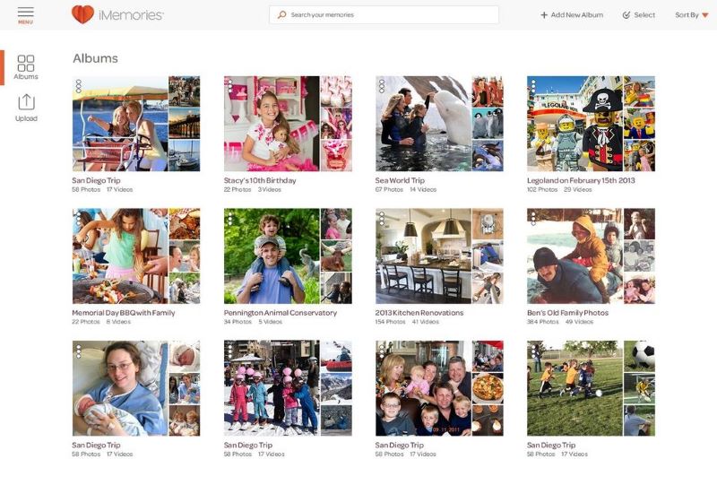 imemories albums