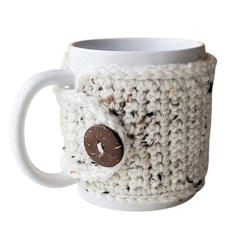 Nandy's Nook Hand Crocheted Mug Wrap
