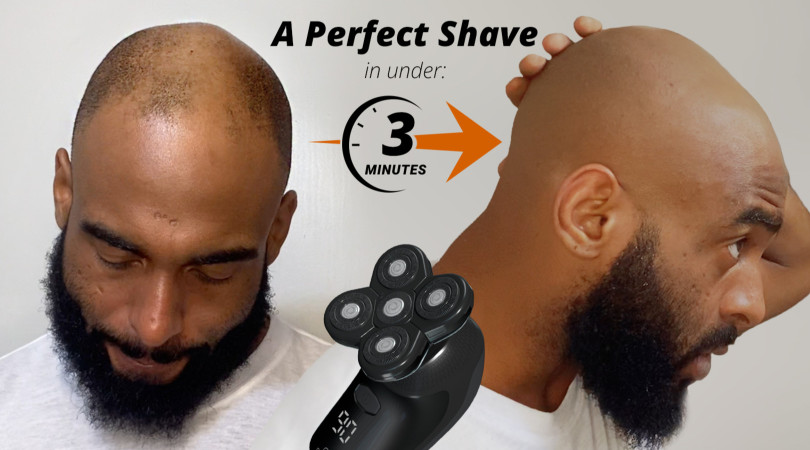 perfect shave with groomie shaver