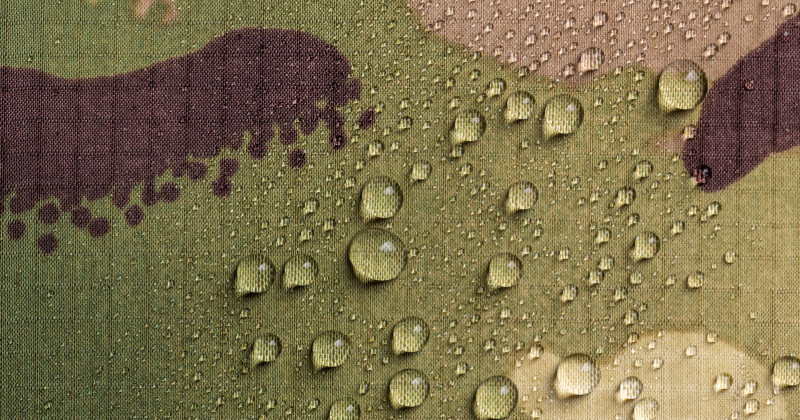 poncho water resistance material