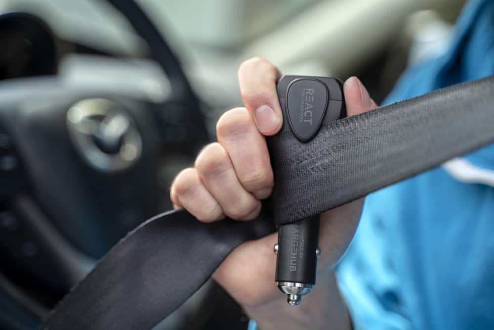 React Seat Belt Cutter