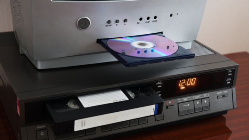 super vhs vcr dvd combo
