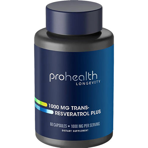 Trans-Resveratrol Plus 1000 mg 