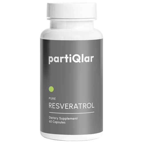 partiqlar resveratrol bottle